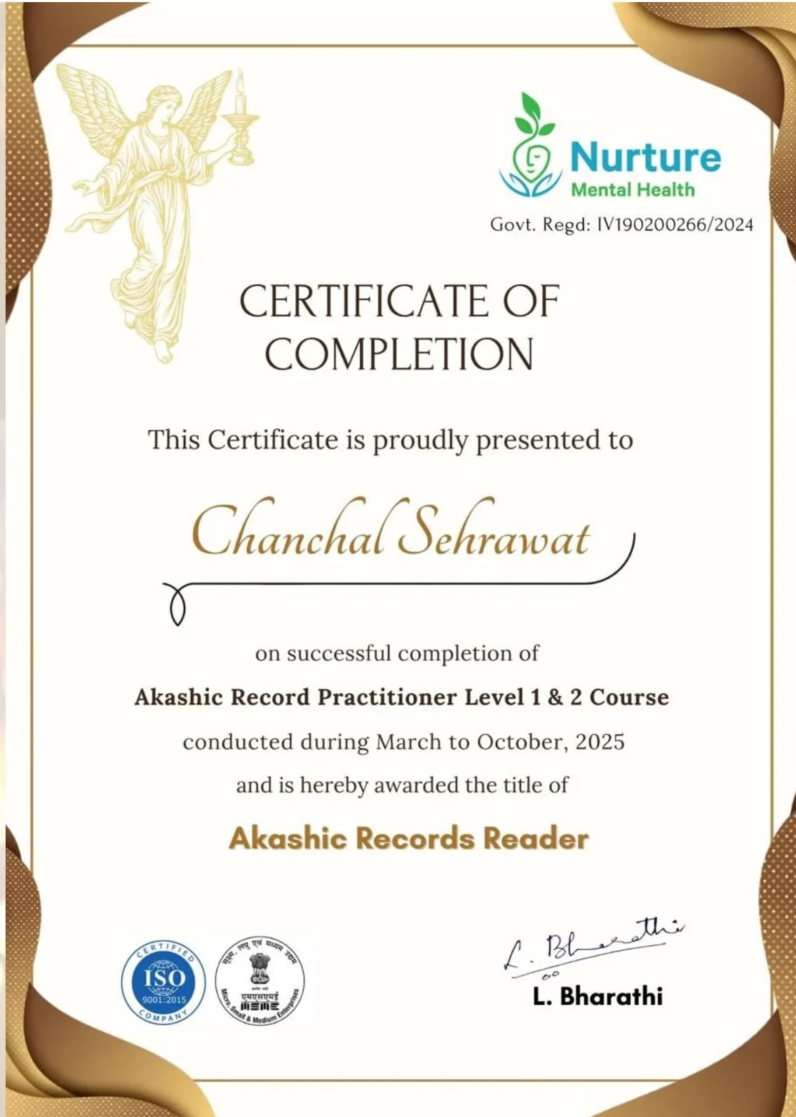 Professional Certificate 15
